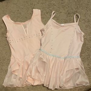More Than Magic Pink Ballet Leotards with Tutus Attached